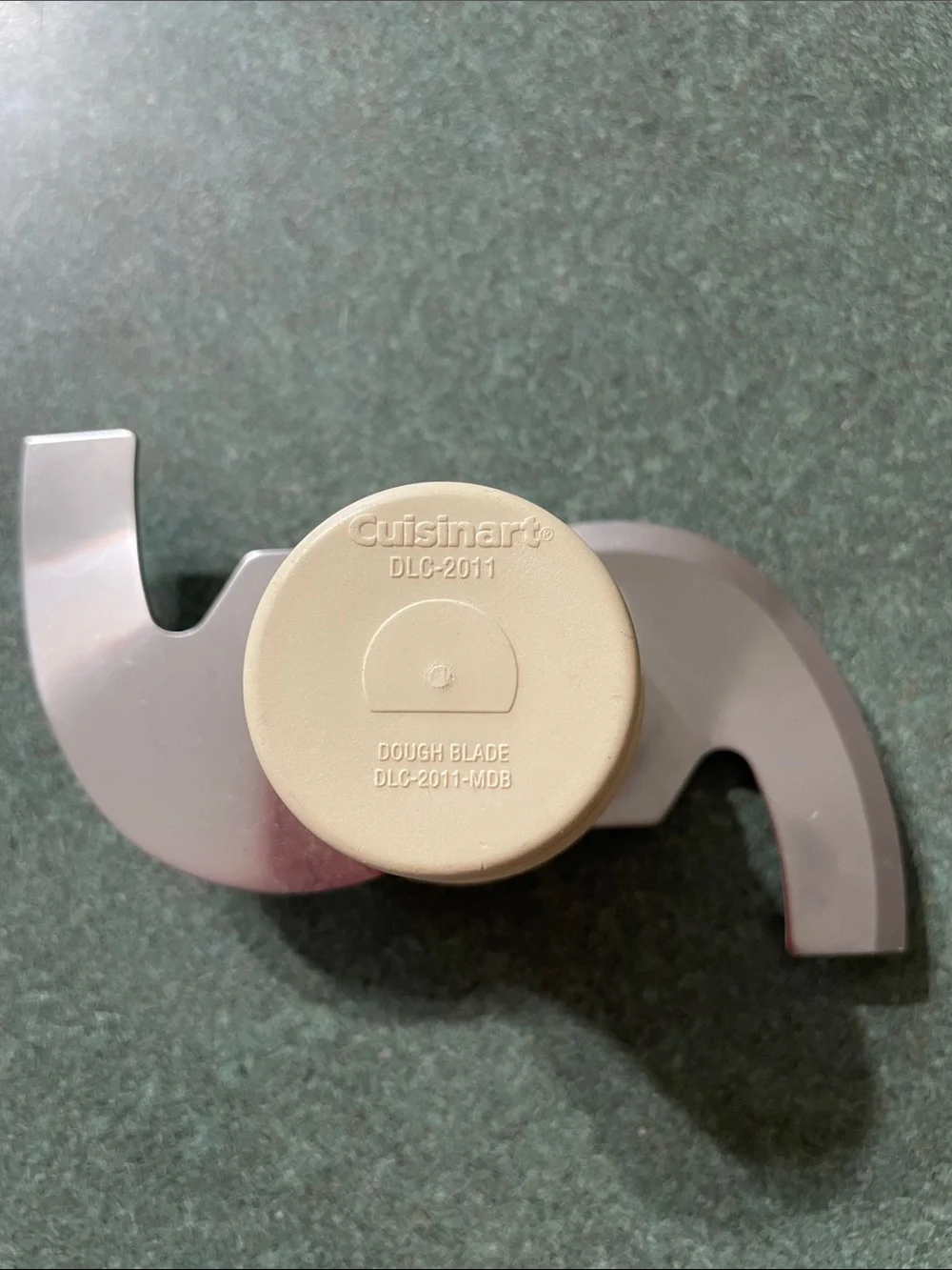 MDB Cuisinart Dough Blade part only # DLC2011 Beige & Silver for food processor